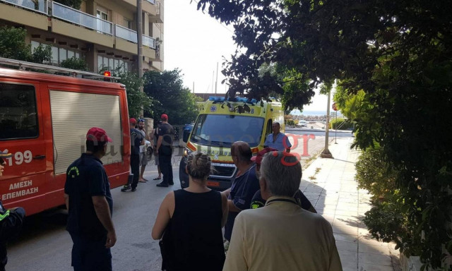 Πάτρα: Φωτιά σε διαμέρισμα – Ένας τραυματίας