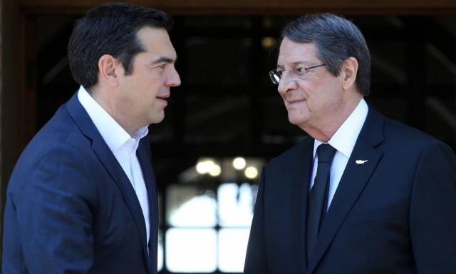 Τηλεφωνική επικοινωνία Τσίπρα  - Αναστασιάδη