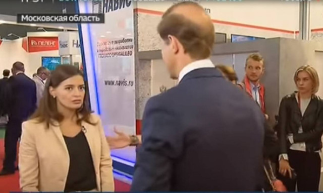 Δημοσιογράφος λιποθύμησε στον «αέρα» (Vid)