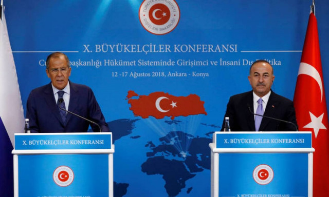 Συνάντηση Λαβρόφ - Τσαβούσογλου στη Μόσχα την Παρασκευή