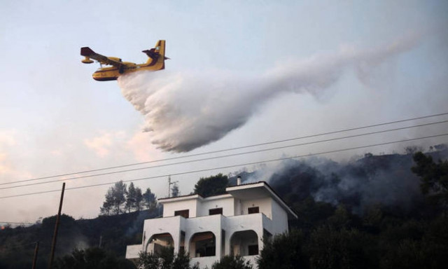 Ο χάρτης πρόβλεψης κινδύνου πυρκαγιάς για την Τετάρτη 29/8 (pic)