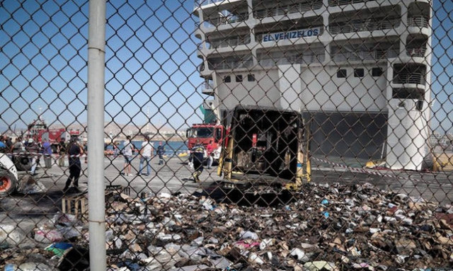Fire on "Eleftherios Venizelos" passenger ferry extinguished