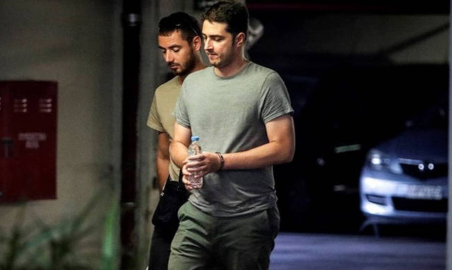 Floros taken to appeals prosecutor to complete procedures for his return to prison