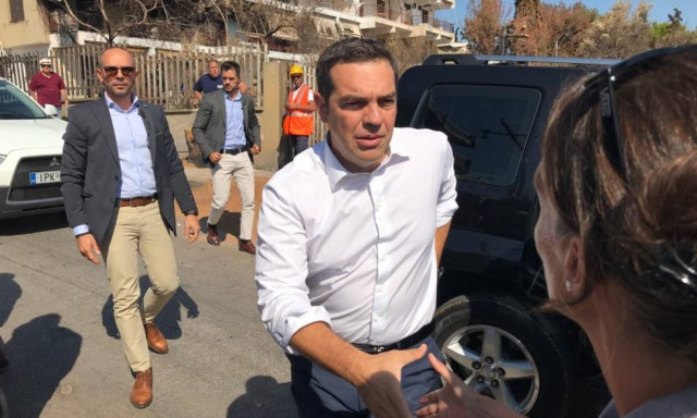 Τσίπρας: Το Μάτι δεν θα ξεχαστεί – Στοίχημα η αναγέννησή του (pics-vids)