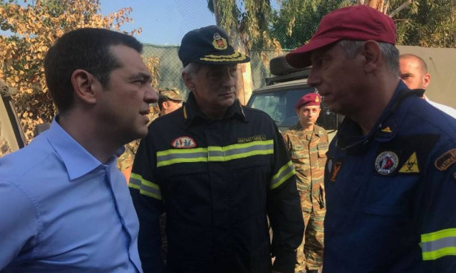 PM Tsipras to visit fire stricken area Mati