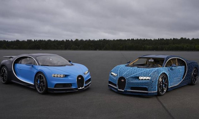 Αυτή η (κανονική σε μέγεθος) Bugatti Chiron είναι από... LEGO!