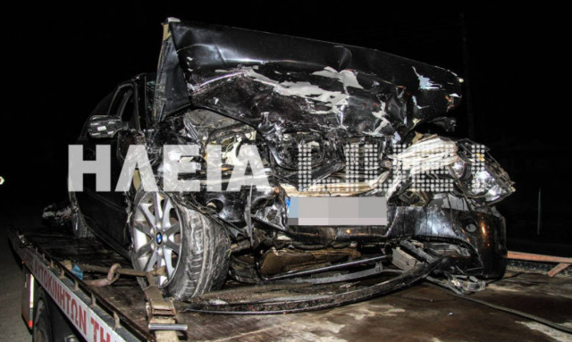 Φρικτό τροχαίο με δύο νεκρούς στην Ε.Ο. Πατρών - Πύργου (ΠΡΟΣΟΧΗ ΣΚΛΗΡΕΣ ΕΙΚΟΝΕΣ)