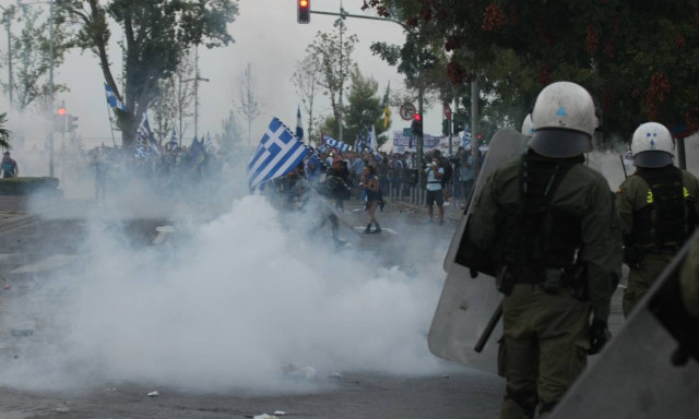 Eight arrested for violent protests in Thessaloniki on Saturday night