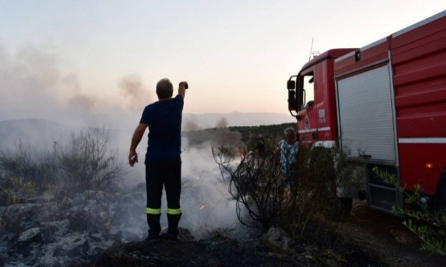 Πολύ υψηλός ο κίνδυνος πυρκαγιάς στην Περιφέρεια Βορείου Αιγαίου