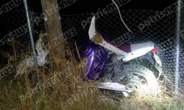 Αμαλιάδα: Εκτροπή θανάτου για 21χρονο οδηγό μηχανής