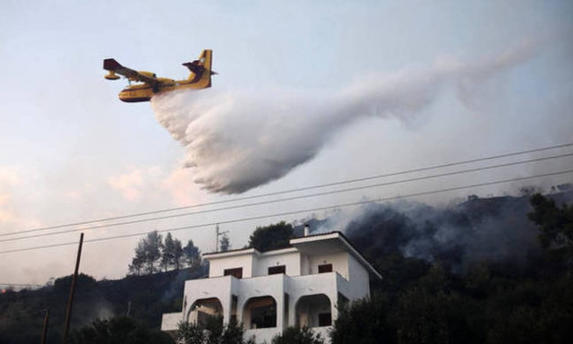 Ο χάρτης πρόβλεψης κινδύνου πυρκαγιάς για την Κυριακή 16/9 (pic)