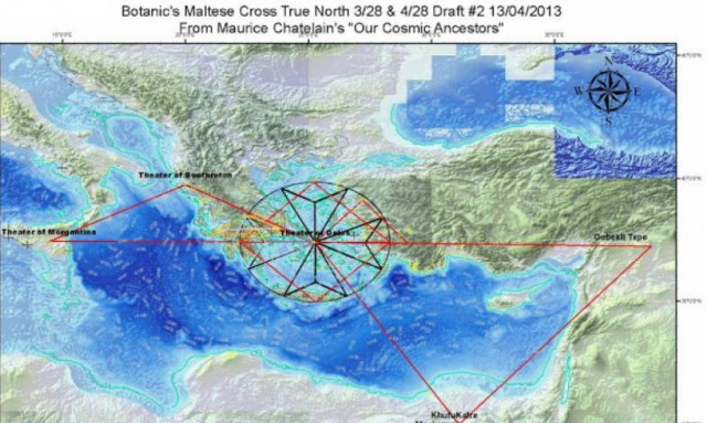 Πρώην τεχνικός της NASA αποκαλύπτει την απόκρυφη γεωμετρία του Ελλαδικού χώρου