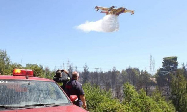 Πορτοκαλί συναγερμός! Ο χάρτης πρόβλεψης κινδύνου πυρκαγιάς για την Τρίτη 25/9 (pics)