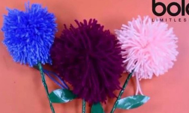 Φτιάξε εύκολα τα πιο ωραία διακοσμητικά pom pom από μαλλί