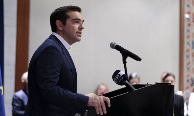 Σε εξέλιξη το γεύμα εργασίας Τσίπρα - Ρος στη Νέα Υόρκη