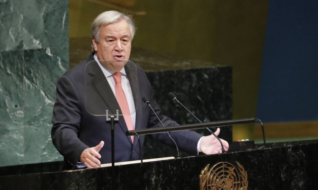 UN Sec Gen Guterres congratulates Greece on dealing with refugee crisis