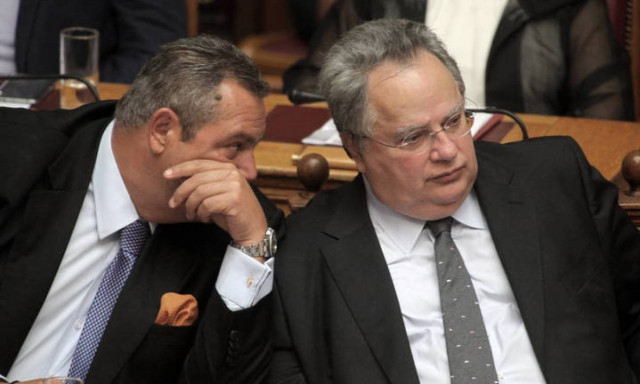 Ενημέρωση από Κοτζιά - Καμμένο για όλα τα εθνικά θέματα ζητά η ΝΔ