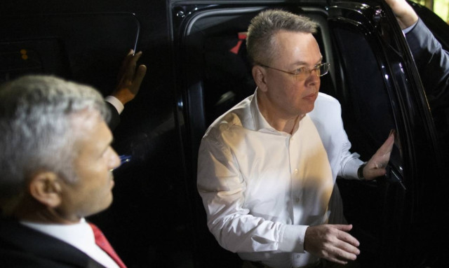 Andrew Brunson: US pastor leaves Turkey after release
