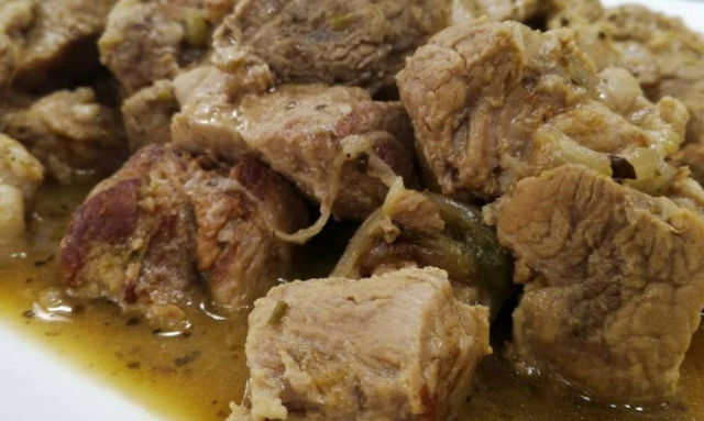 Λεμονάτη χοιρινή τηγανιά