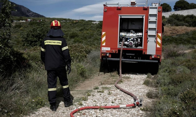 Fire near Nea Moudania, Halkidiki; nursery school evacuated