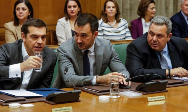 Συνεδριάζει κεκλεισμένων των θυρών το Υπουργικό Συμβούλιο υπό τον Τσίπρα