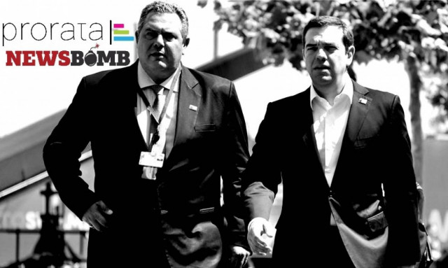 Δημοσκόπηση Newsbomb.gr - Prorata: Το 62% δεν θέλει να συνεχιστεί η συνεργασία ΣΥΡΙΖΑ - ΑΝ.ΕΛ.