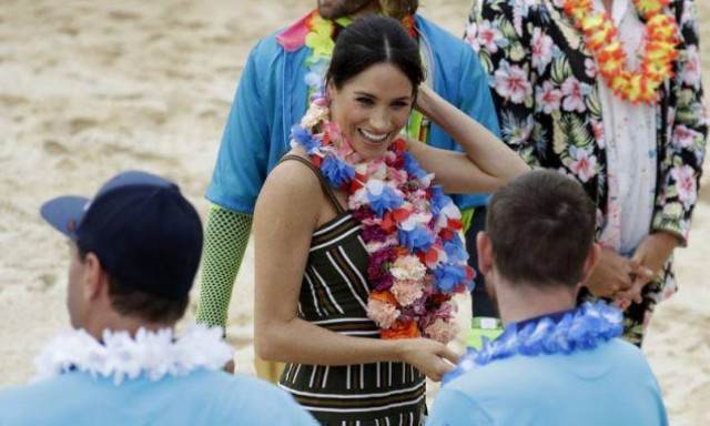 Η Meghan Markle μίλησε πρώτη φορά για την εγκυμοσύνη της