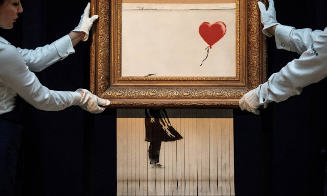 Φοβούνται νέες σκηνές – σοκ σε δημοπρασία έργων του Banksy - Θα «χτυπήσει» ξανά αύριο; (Pics+Vid)