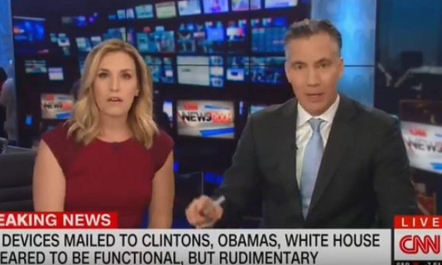CNN: H στιγμή που δίνεται η εντολή εκκένωσης on air – Σαστισμένοι οι παρουσιαστές (vid)