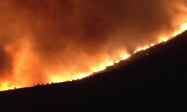 Φωτιά Χαλκιδική: Αυξήθηκαν οι δυνάμεις της Πυροσβεστικής στη Σάρτη