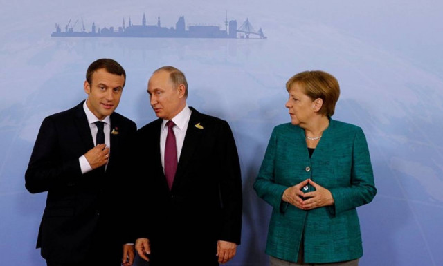 «Παζάρι» στα συντρίμμια της Συρίας: Συνάντηση Ερντογάν, Πούτιν, Μέρκελ, Μακρόν