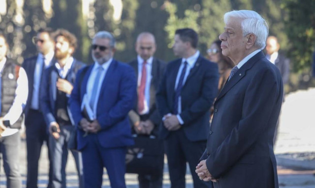 Παυλόπουλος: Οι νεκροί του Μακεδονικού Μετώπου υπερασπίστηκαν την ελληνικότητα της Μακεδονίας