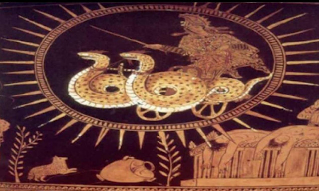 Τα ιπτάμενα σκάφη στον Αισχύλο