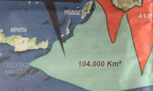 Νέες προκλήσεις - Οι Τούρκοι μπλοκάρουν την Κρήτη: Ο χάρτης – ντοκουμέντο