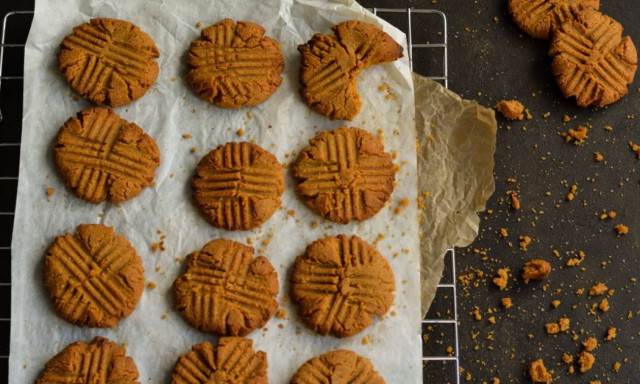 Η συνταγή της ημέρας: Μπισκότα με φυστικοβούτυρο