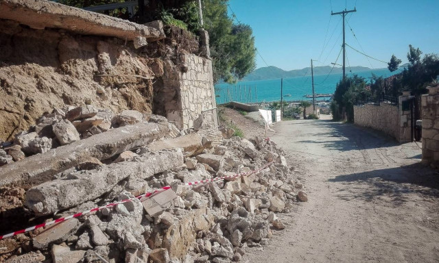 Zakynthos: 72 buildings deemed uninhabitable