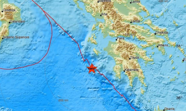 Σεισμός: Νέος μετασεισμός κοντά στη Ζάκυνθο (pics)