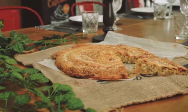 Στριφτή τυρόπιτα αλά Τσούλης