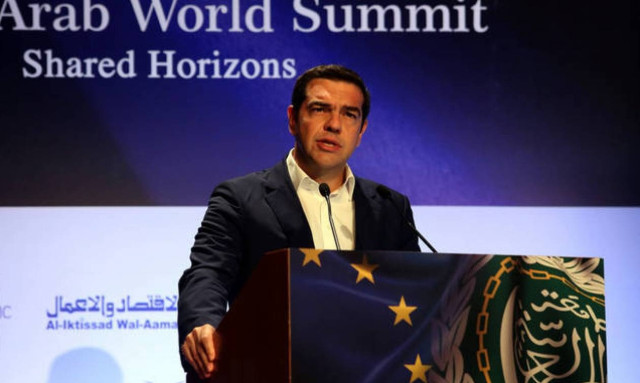 Prime Ministers Tsipras and Borisov sign joint declaration for new rail and road links