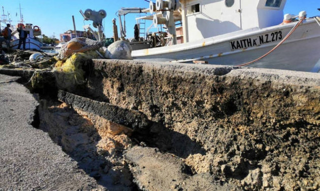 Data shows quake moved Zakynthos by 5cm, not 3cm as first reported, earthquake scientist says