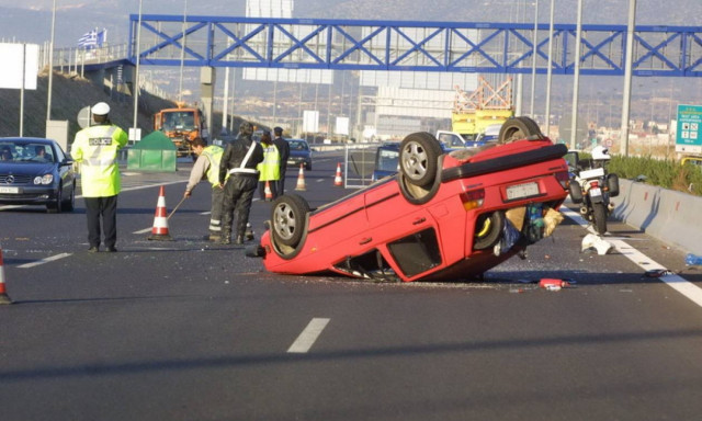 Βαμμένη με αίμα η άσφαλτος στην Αττική: 14 νεκροί και 604 τραυματίες σε τροχαία τον Οκτώβριο