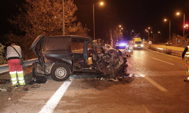 Boy killed, 27 injured in migrant van accident in northern Greece