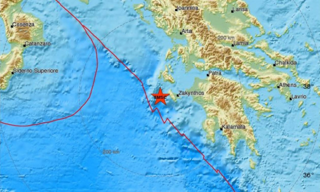 Σεισμός στη Ζάκυνθο - Αισθητός σε αρκετές περιοχές (pics)