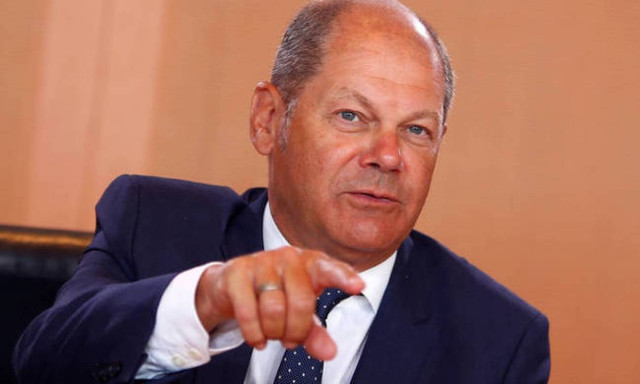 German Finance Minister Scholz on EU-Greece pension negotiations
