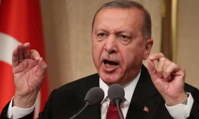 Σε ρόλο νταή ο Ερντογάν - Απειλεί Ελλάδα και Κύπρο: «Μη μας ζορίζετε» (vid)