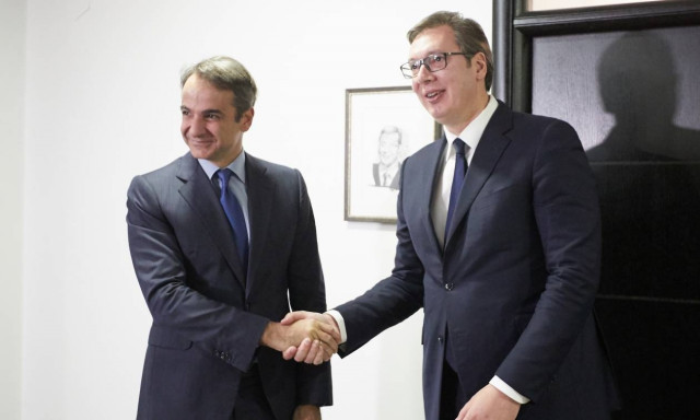 Συνάντηση Μητσοτάκη - Βούτσιτς στο Βελιγράδι: «Ψηλά» στην ατζέντα η ένταξη της Σερβίας στην ΕΕ