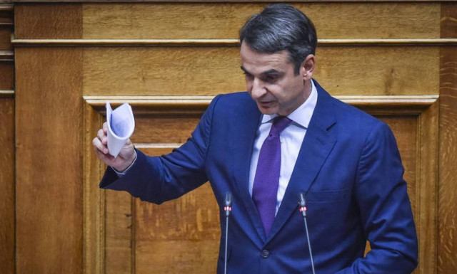 Μητσοτάκης: Ο κ. Τσίπρας χρησιμοποιεί τη συνταγματική αναθεώρηση σαν εργαλείο