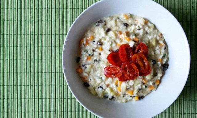 Πεντανόστιμη συνταγή: Ριζότο «γεμιστά»