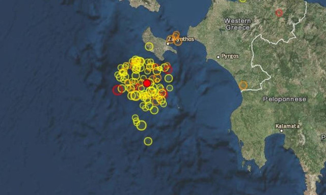 Light earthquake shakes the Ionian Sea