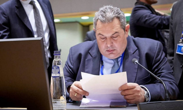 Σαφές μήνυμα Καμμένου σε Τουρκία: Καμία αμυντική συνεργασία με κράτη που απειλούν